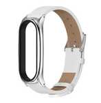 Универсальный кожаный ремешок для смарт-браслета Mi Band 3/4/5/6