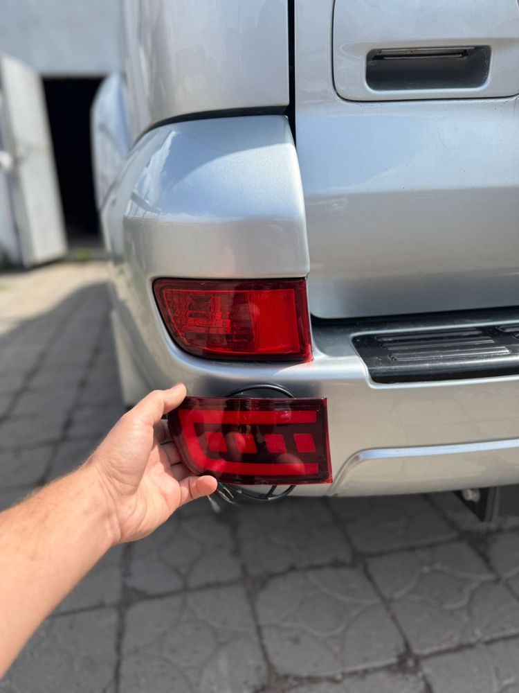 Линзы противотуманки птф в бампер Тойота fortuner