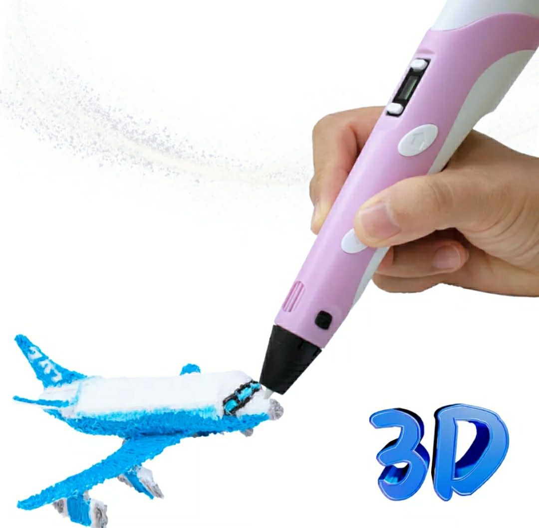Новая 3d ручка. Pla пластик паста. Есть разные варианты.