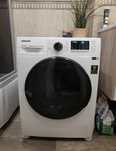 абсолютно новая стиральная машина Samsung WD90AAS42BE/LD (белая)
