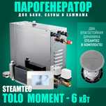 Парогенератор для хамам 6 кВт Steamtec TOLO MOMENT