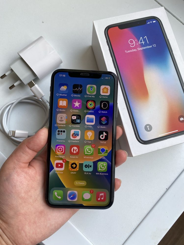 iPhone X 64gb  Полностью рабочий
