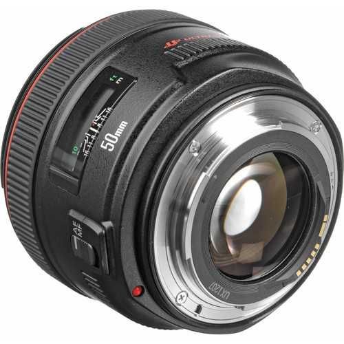 Canon lens EF 50 mm 1 : 1.2 L USM