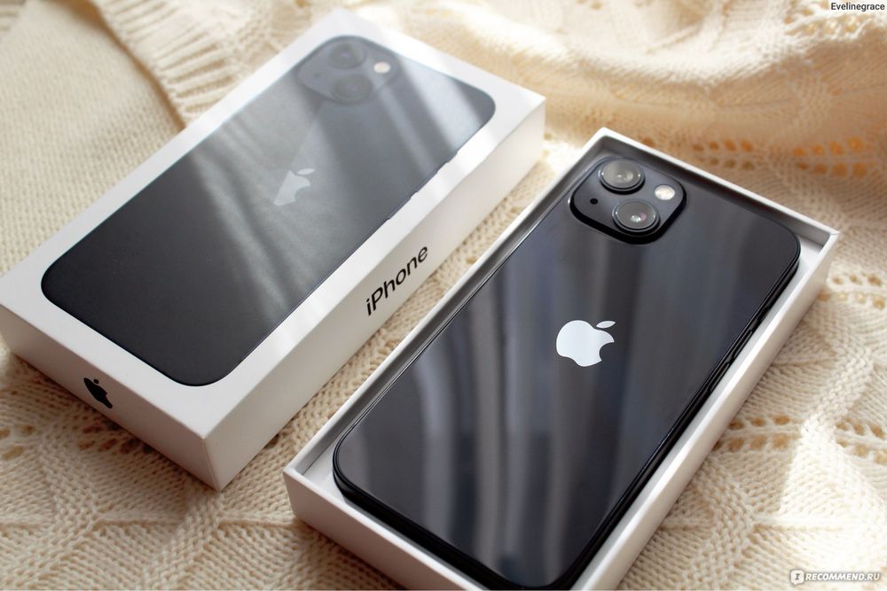 Продам Iphone 13 б/у черный 128 гб