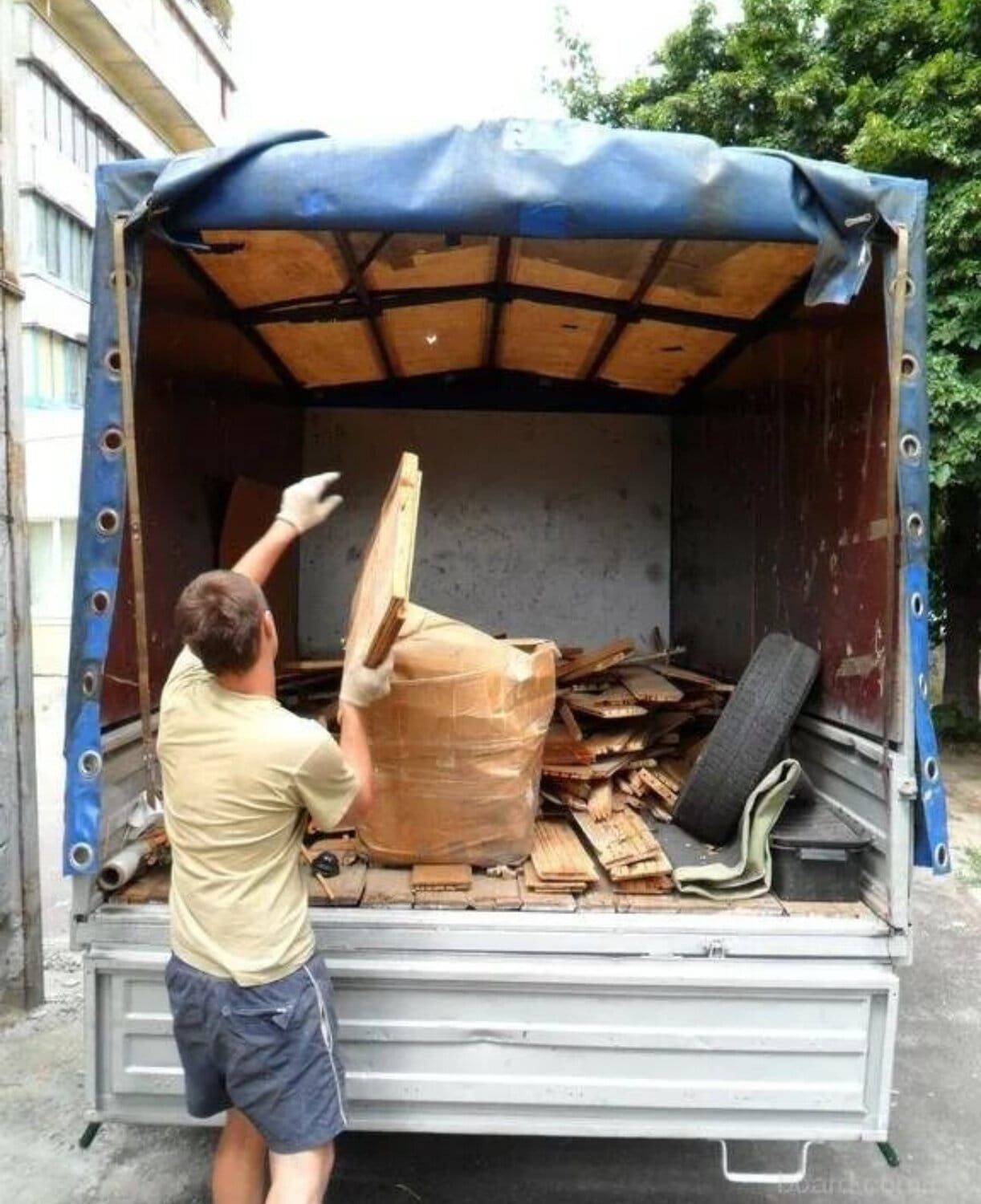 Вывоз МУСОРА ХЛАМА ТБО. Газель .Грузчики