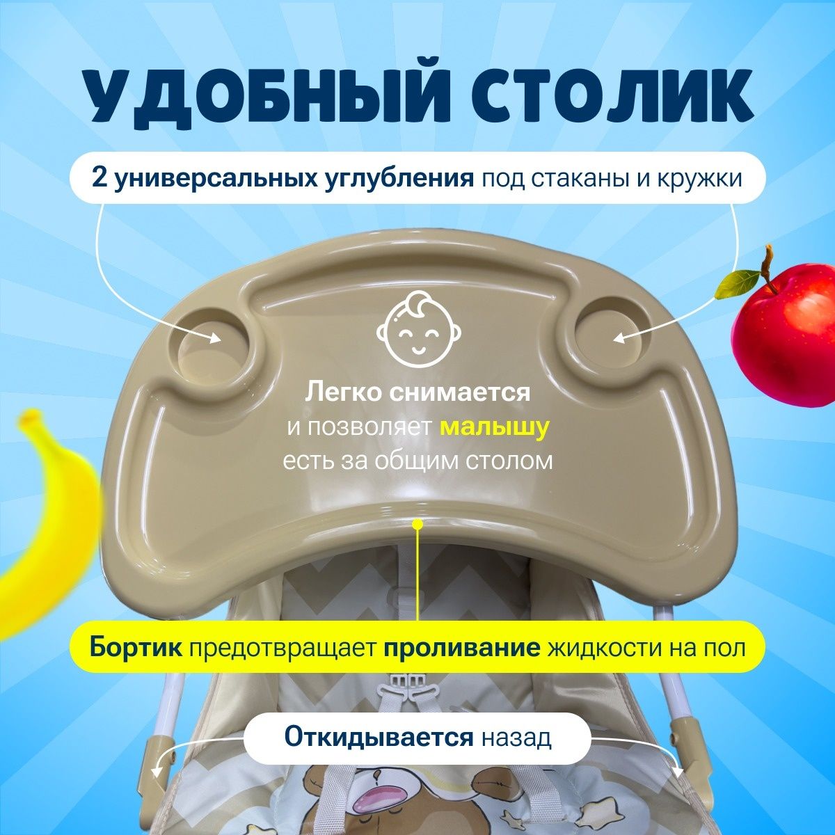 Стульчики для кормления. Комфорт, Качество, Доступная цена!