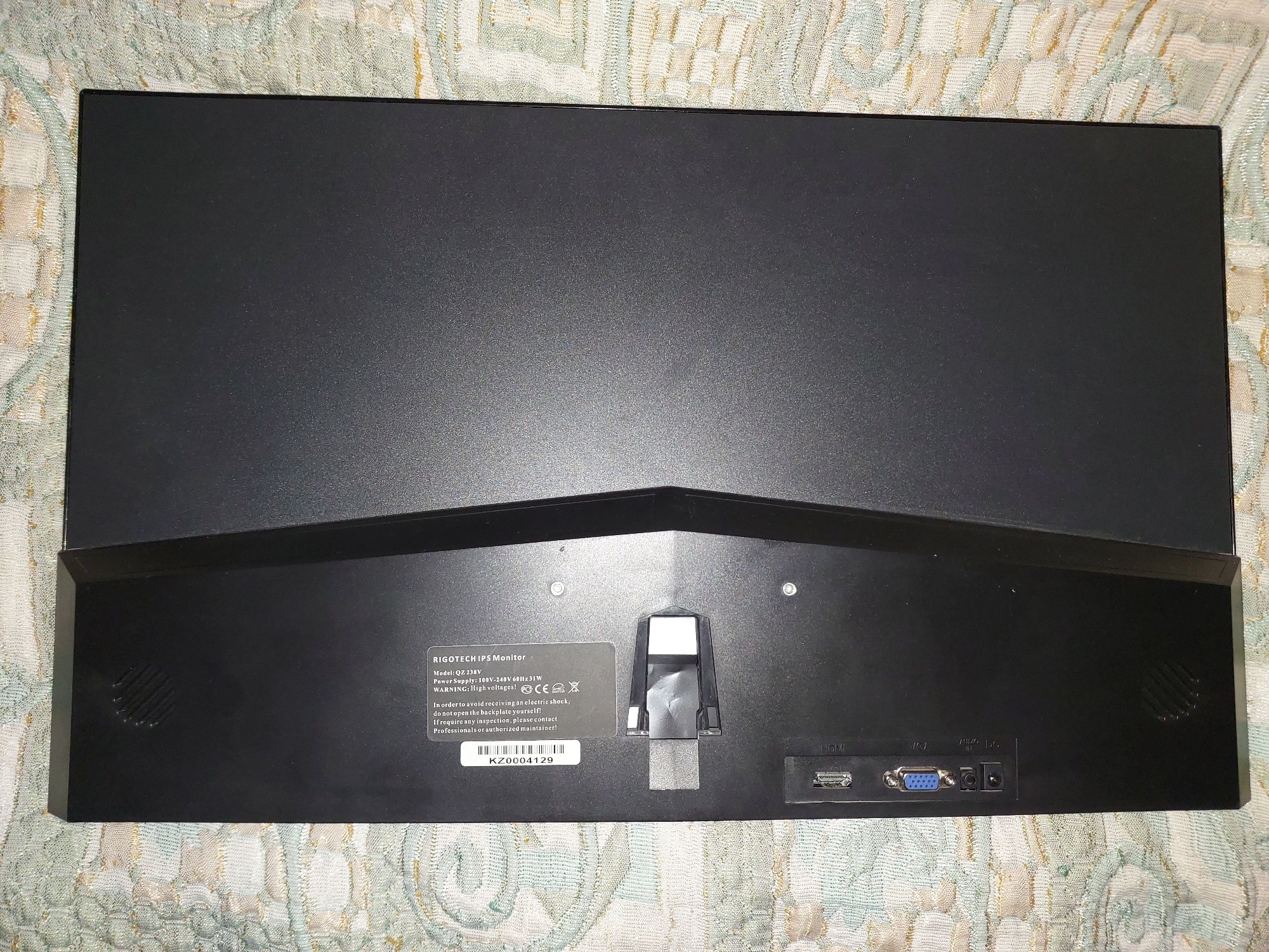 Монитор 24 IPS Тонкий Безрамочный Матовый экран HDMI