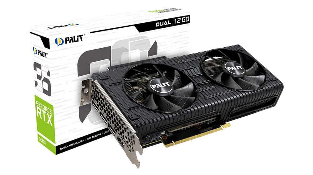 Видеокарта Palit RTX 3060 Dual