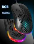 Игровая мышь компьютерная Defender Shepard RGB 7 кнопок 12800 dpi