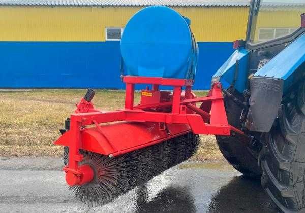 Навеска тротуароуборочная НТУ-2,0 С УВЛАЖНИТЕЛЕМ СДСМ