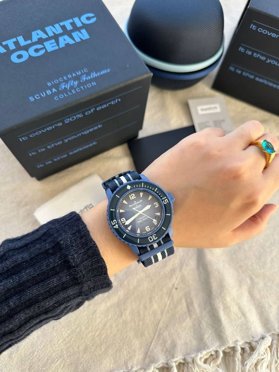 Мужские часы Blancpain Swatch