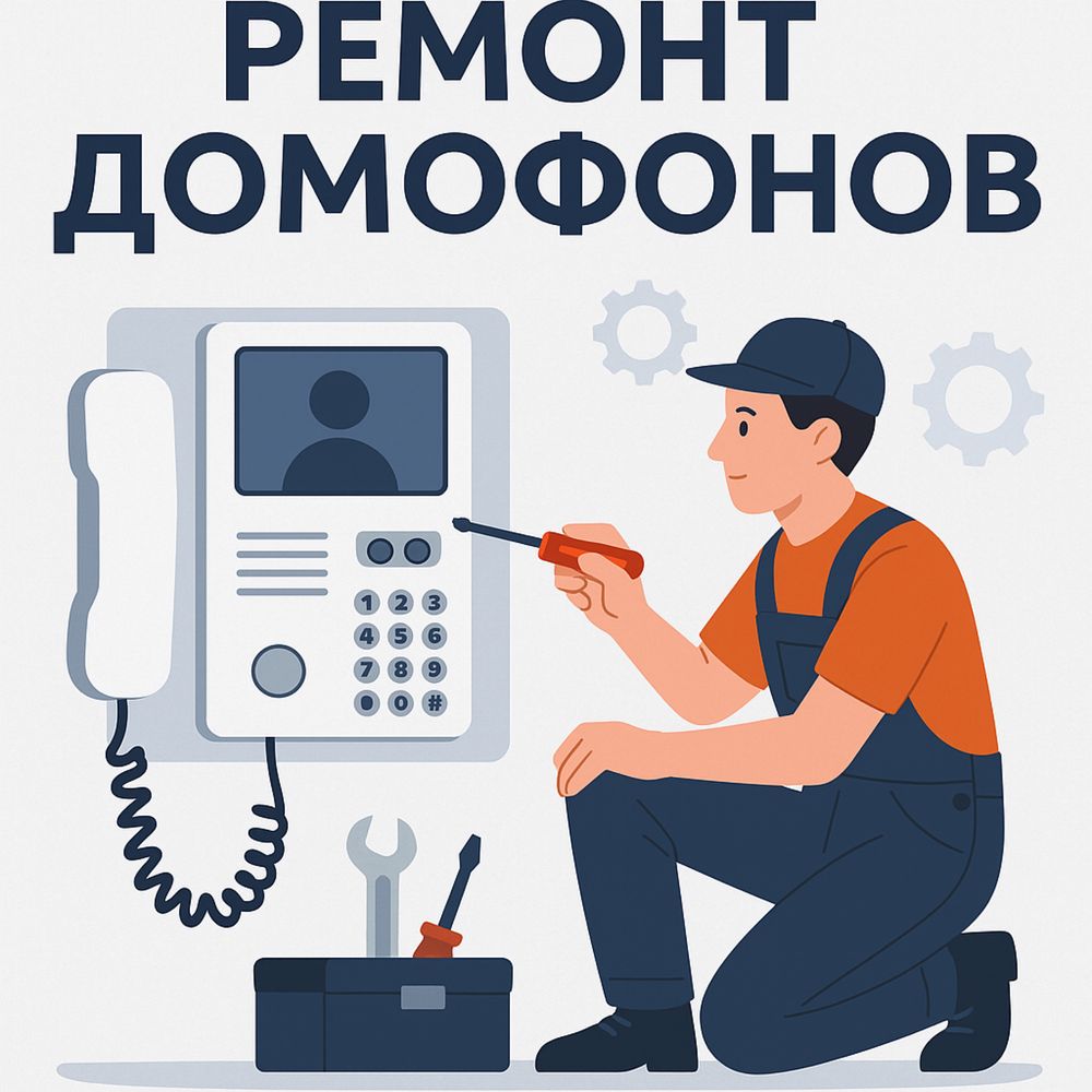 Ремонт видеонаблюдение и домофонов