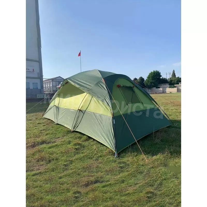 Палатка MirCamping 1100, кемпинговая, 5 мест, зеленый