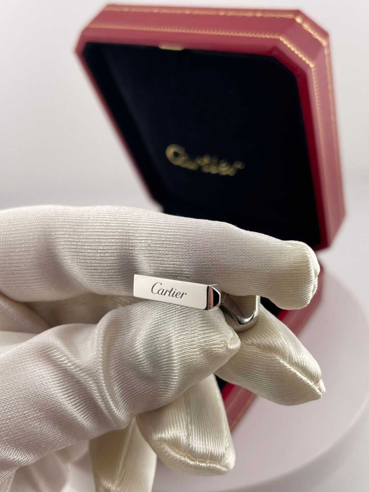 Серебрянные запонки Cartier
