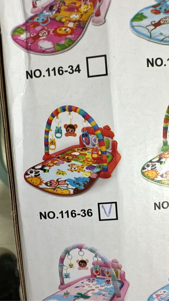 Детский, музыкальный коврик Пианино