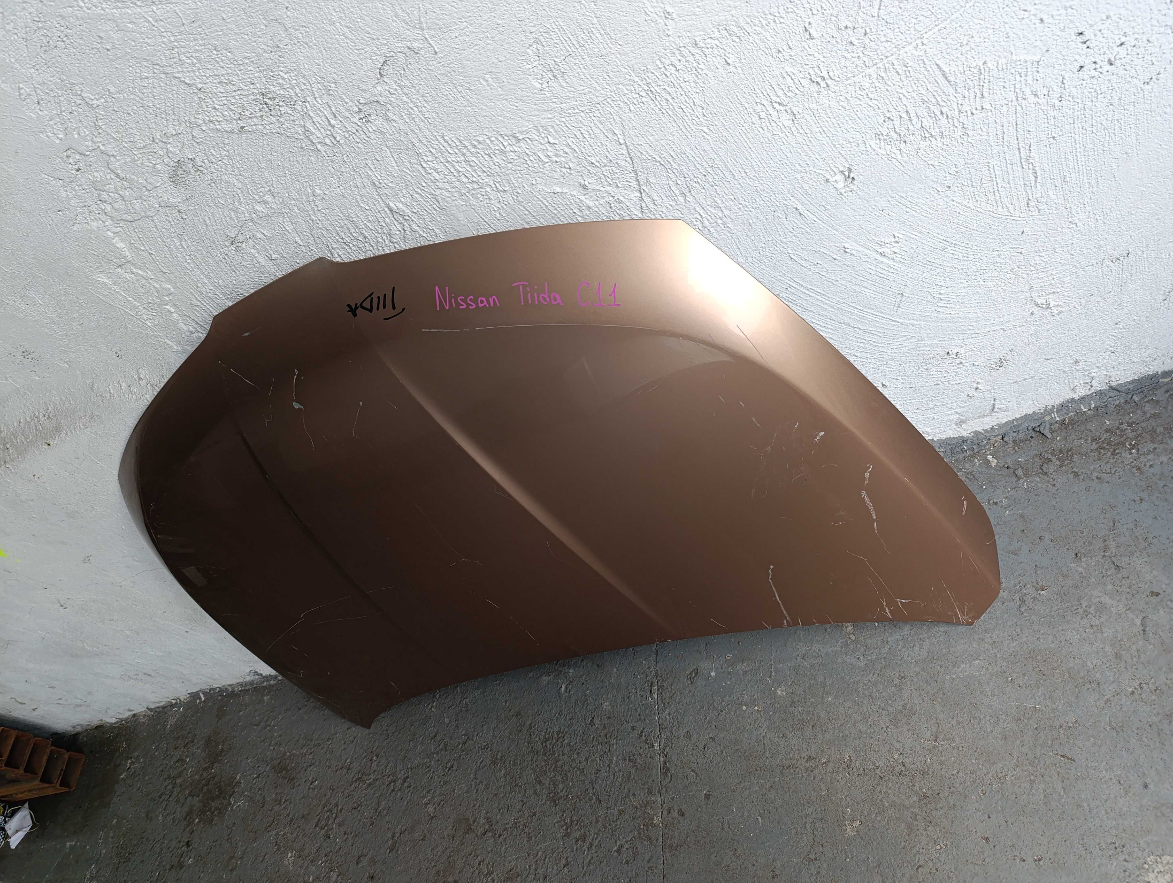 Капот Nissan Tiida C11 Оригинал Б/У