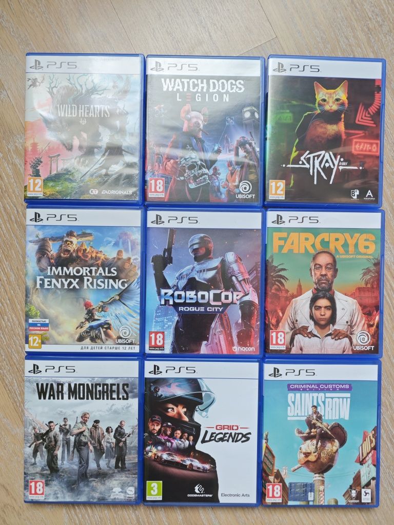 Диски в идеальном ps5