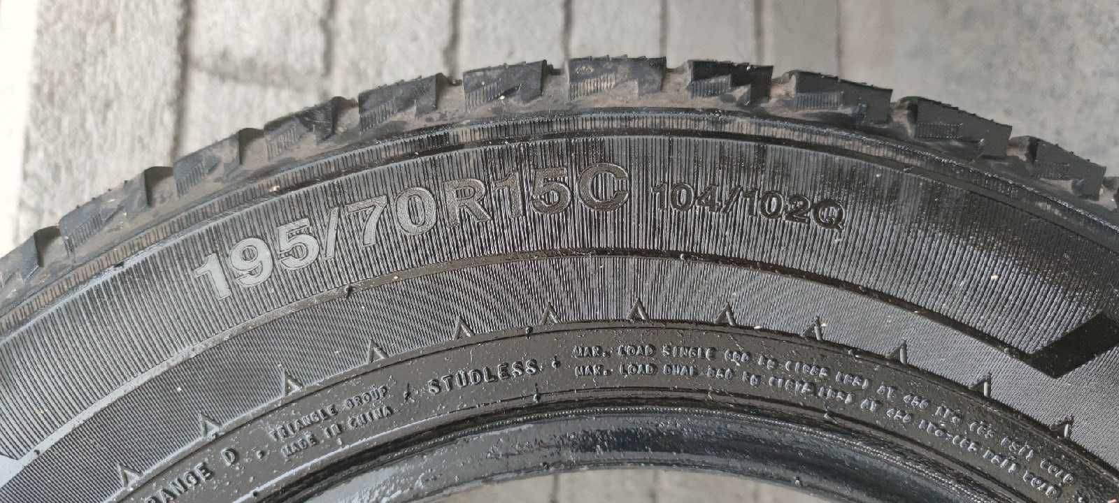 продаются зимние шины для спринтера 195/70R15C