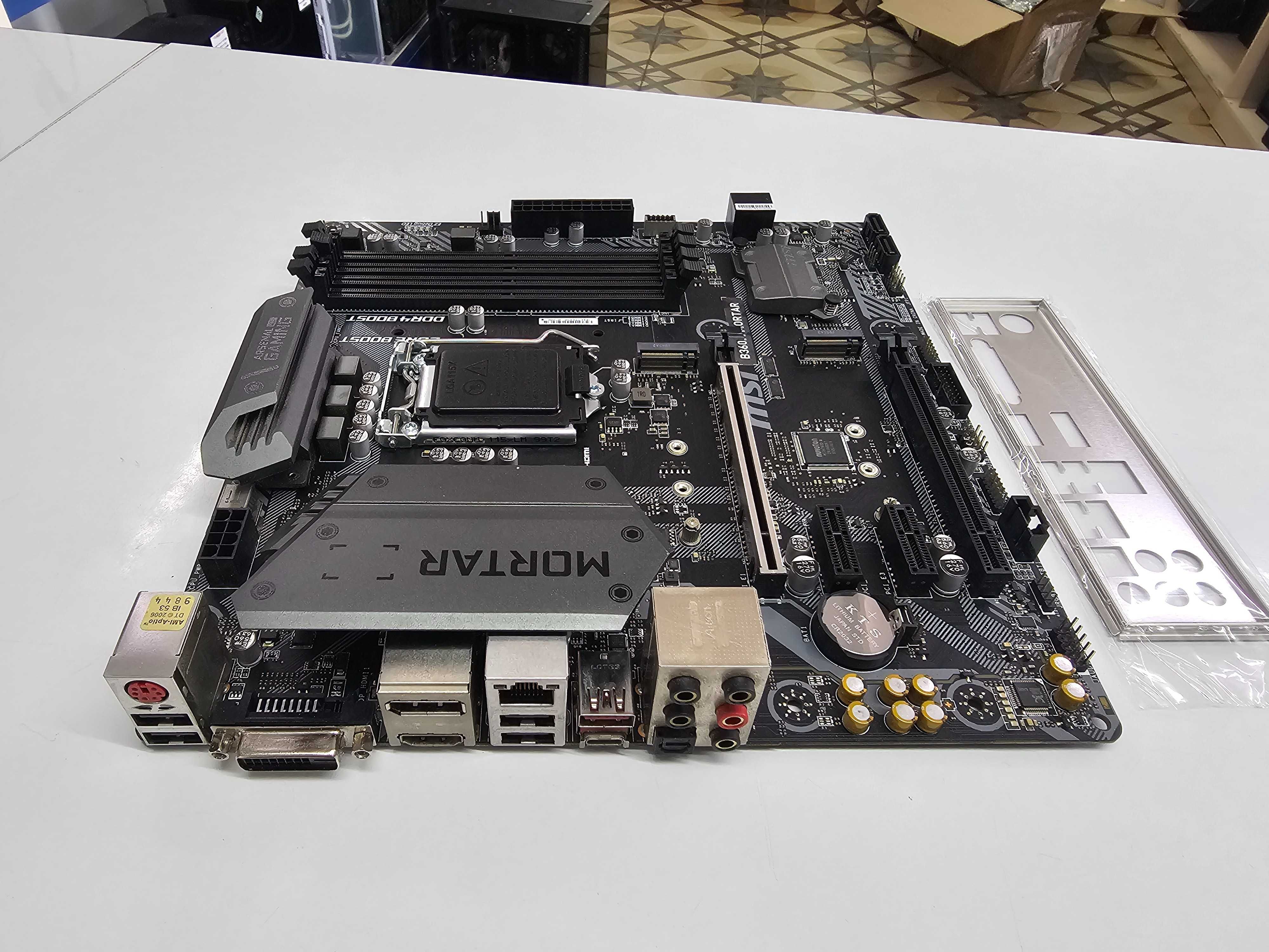 Мат.плата(Б\У) MSI Mortar B360M(LGA 1151) "TERABYTE" Шымкент