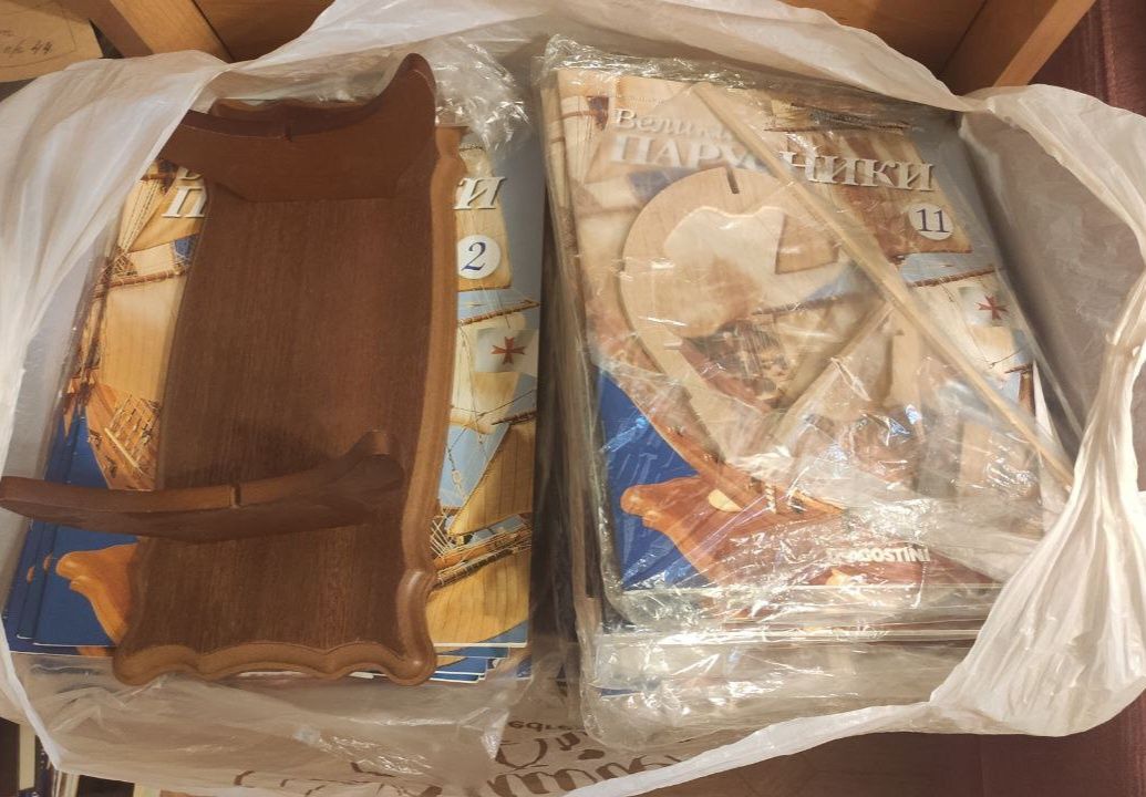 Продам сборку корабля, модель парусника Санджовани Батиста