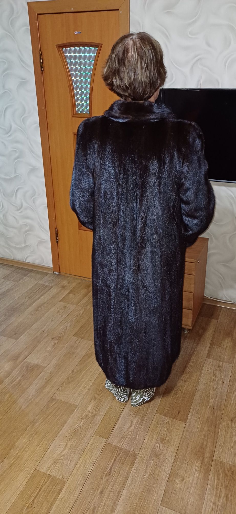 Шуба норковая.. Новая.