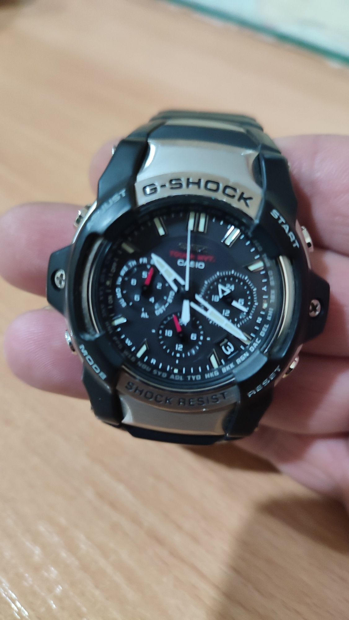 Редкие Casio G-shock Giez на солнечной батарее.