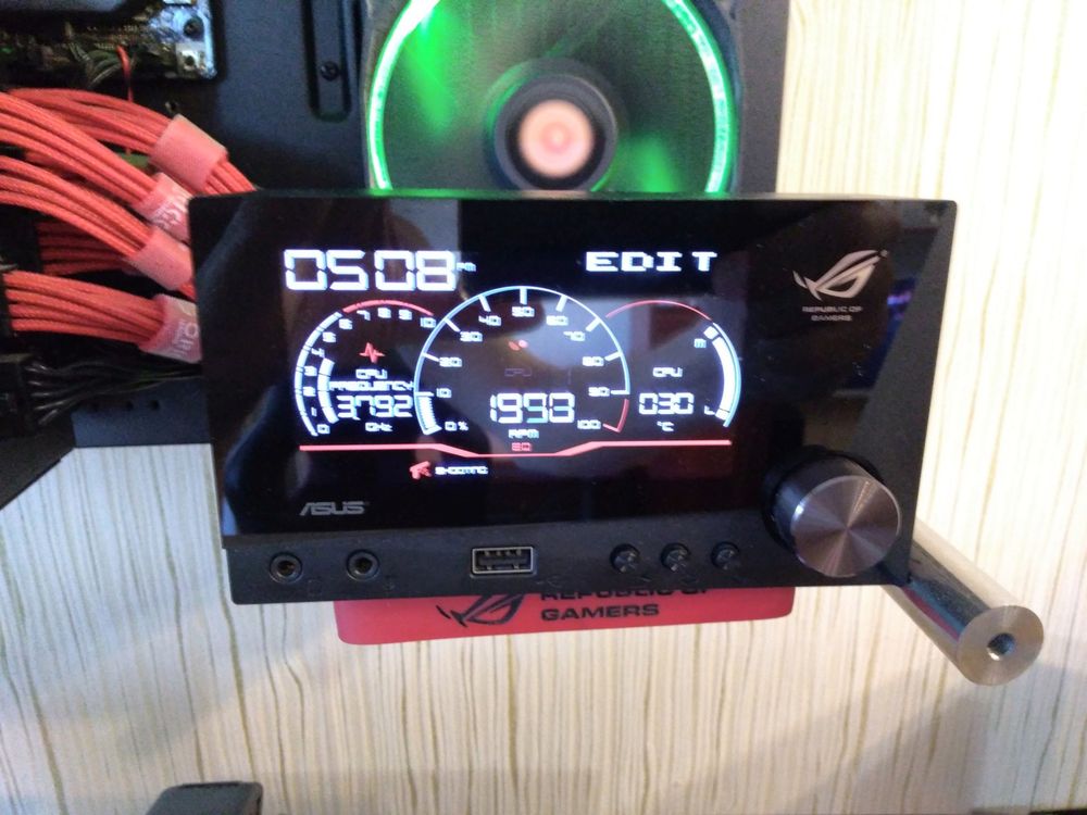 ASUS ROG FRONT BASE (панель для разгона) для пк