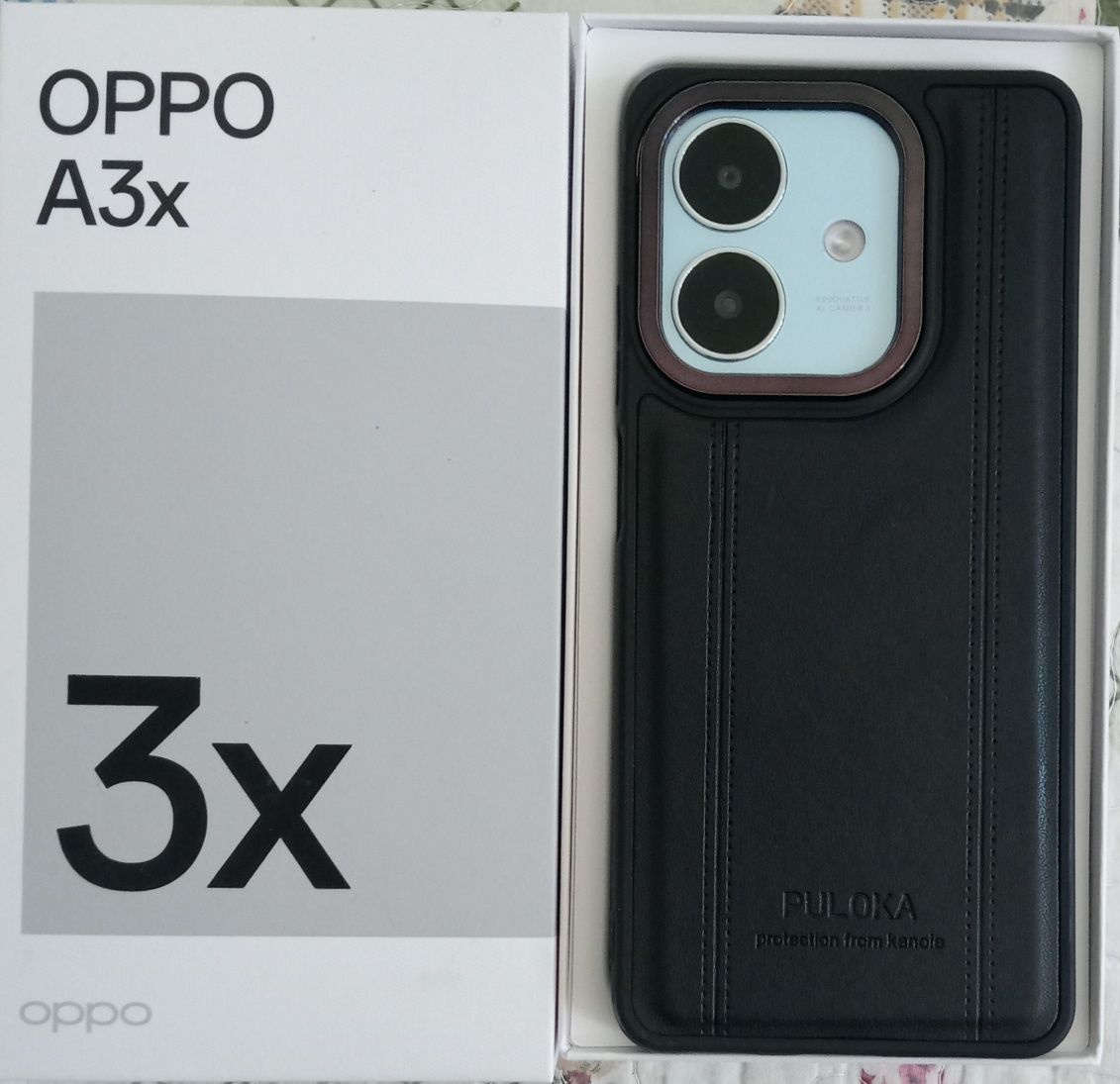 Смартфон OPPO A3x 4 ГБ/128 Голубой