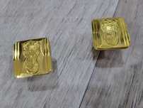 Продам запонки советские, с символикой Олимпиада 80. Мишка.