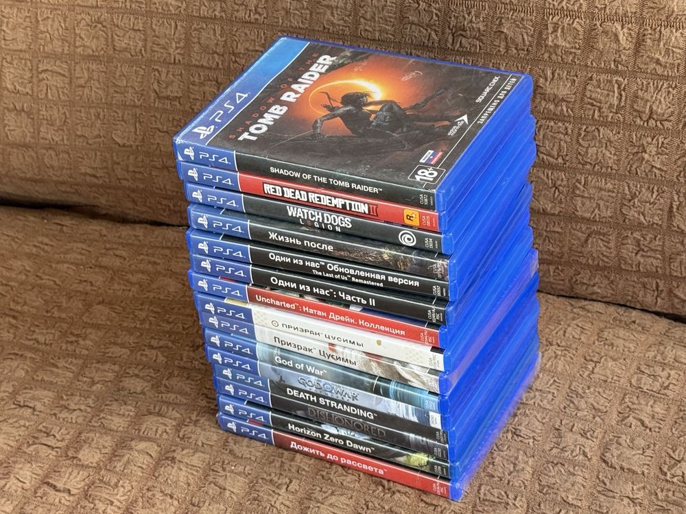 Игры на дисках для PlayStation 4 ps 4 пс 4 состояние игр идеальное