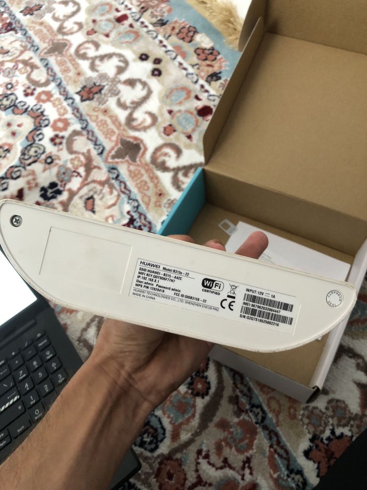 Huawei b315s-22 wi-fi 4g router