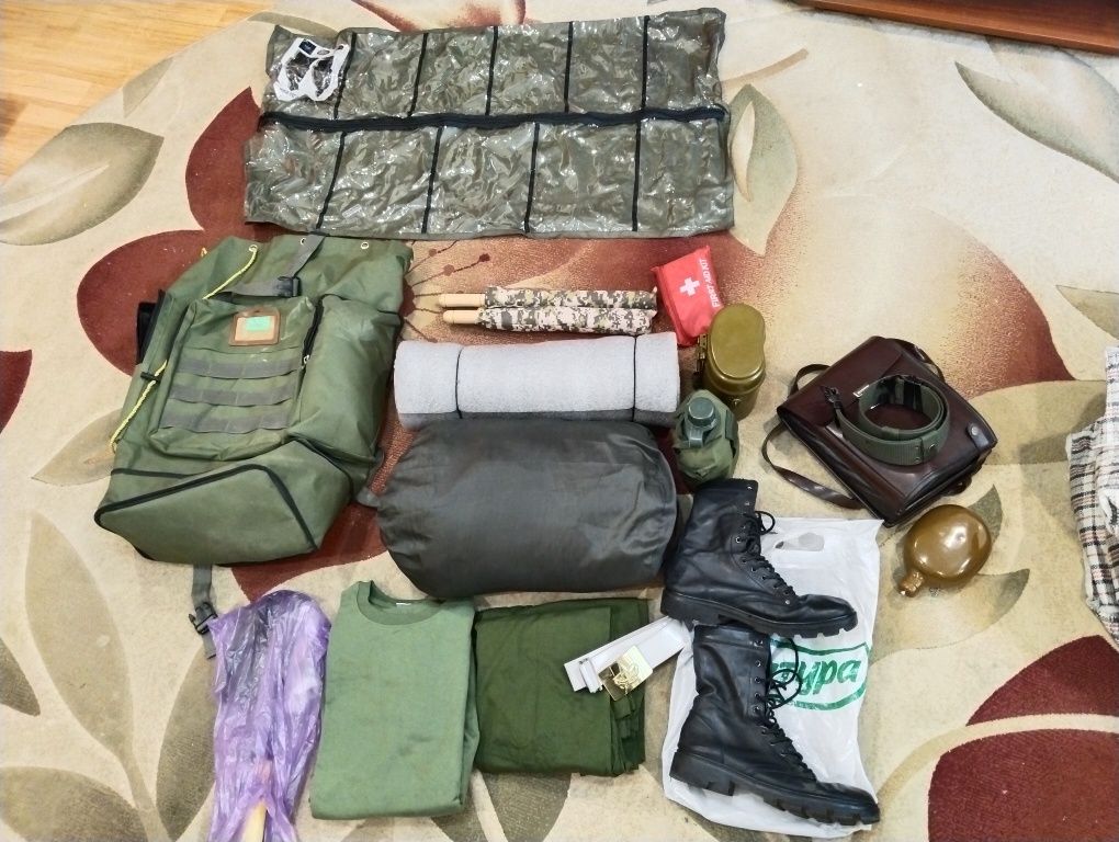 Обмундирование на военную кафедру и полигон