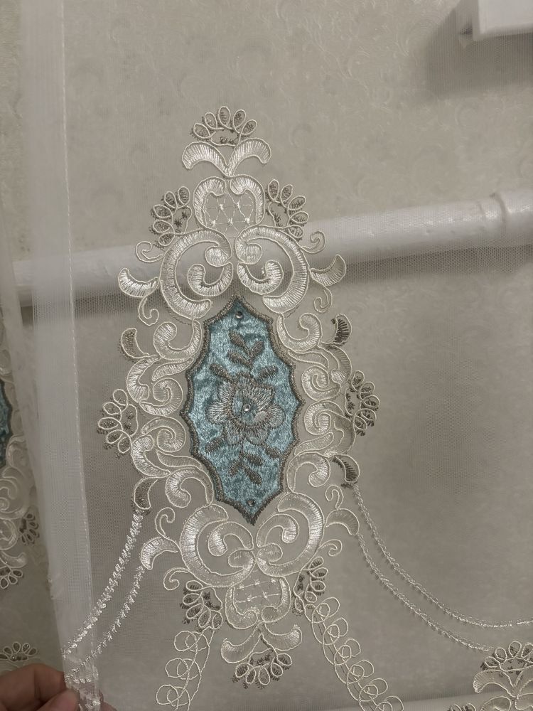 Тюли с шторами на гардины 3,5 и 2,5 м