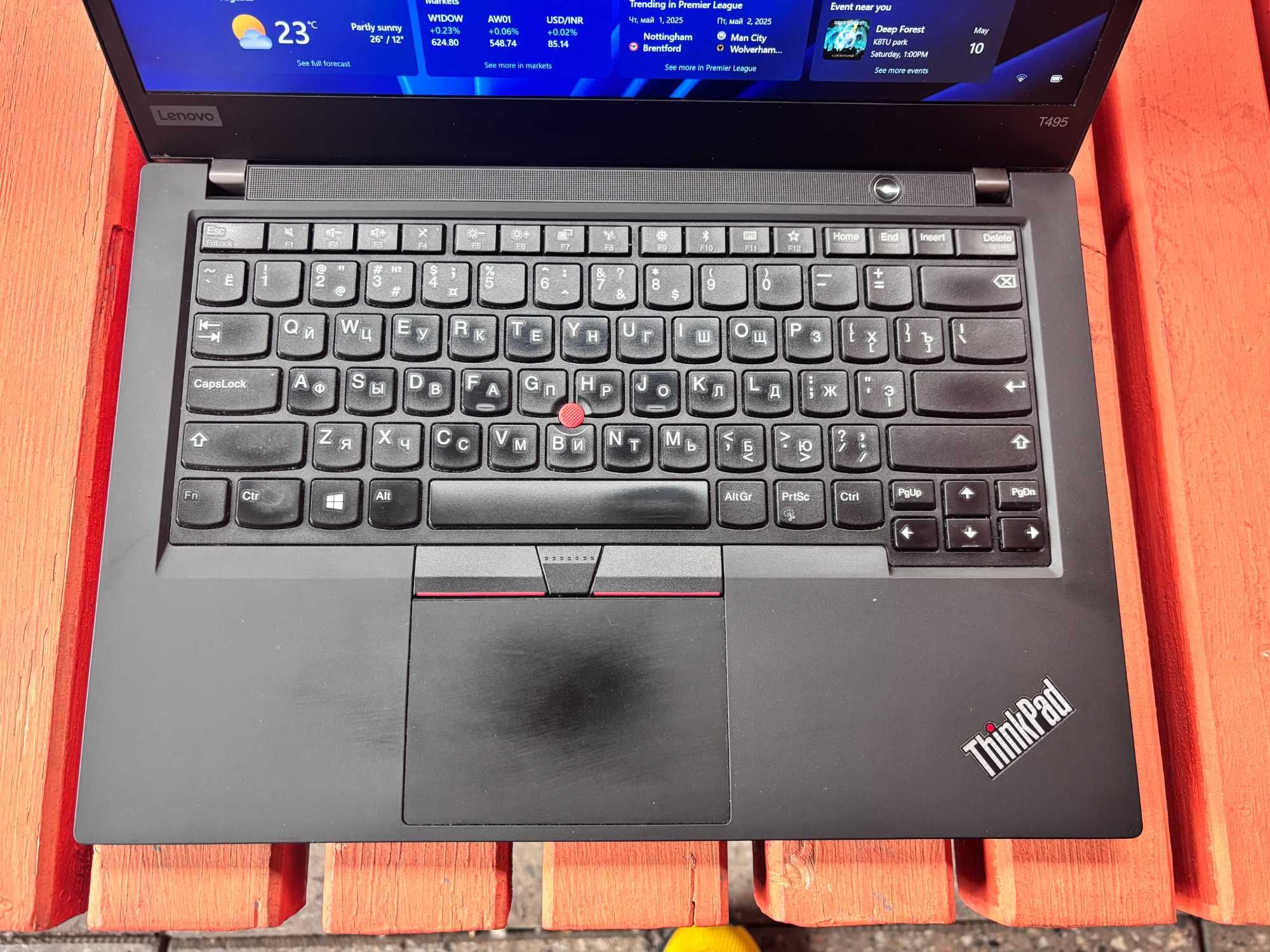 Thinkpad t495. Ryzen 7 Pro. Ram 16gb. Ssd 512gb