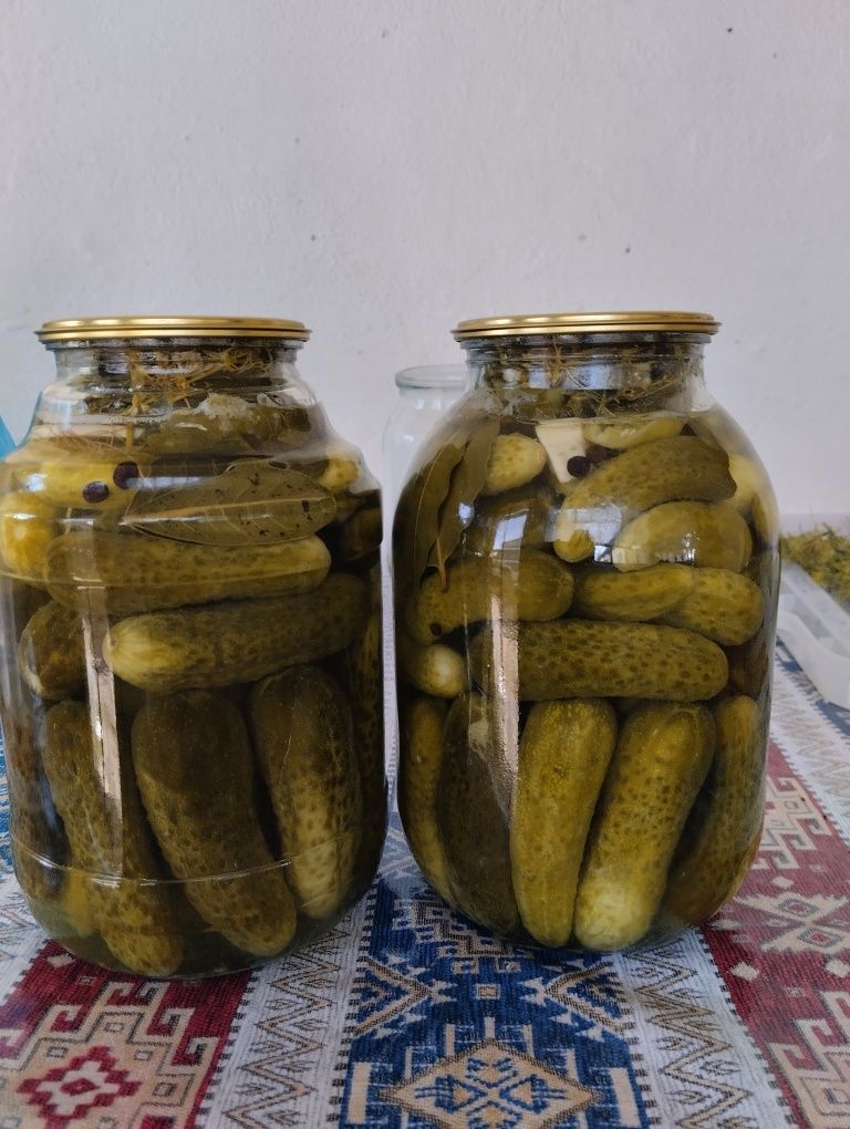 Огурцы маринованные