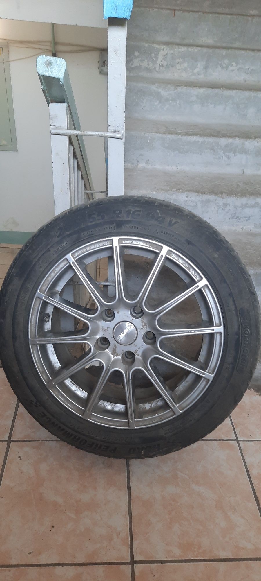 Летние шины (Корморан) на литье 205/55/16