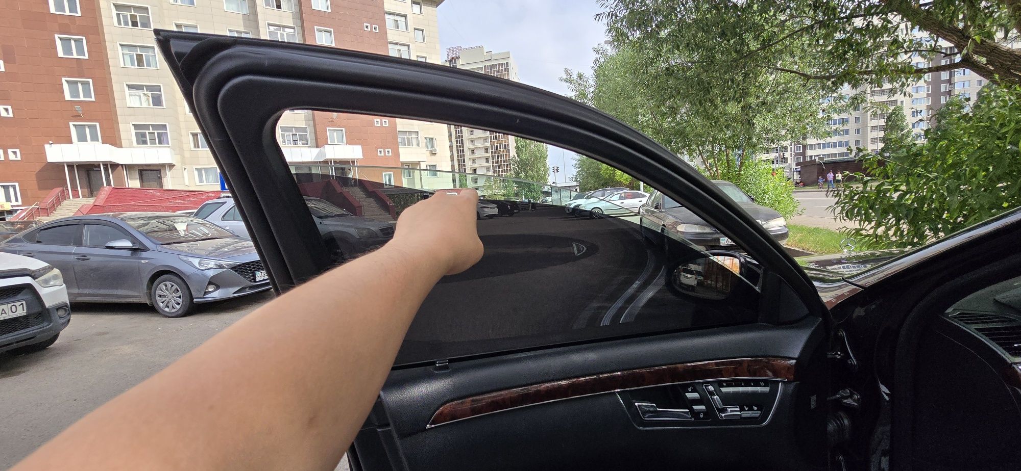Тонировка Авто Жесткая Вставная Съемная Тонировка Автомобиля в Алматы