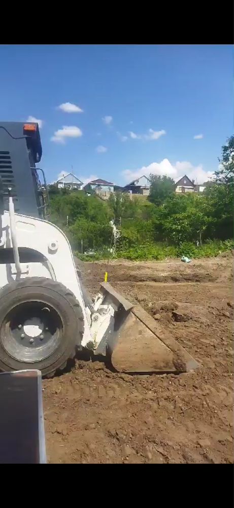 Аренда и услуги мини погрузчика бобкат bobcat, вывоз землянные работы