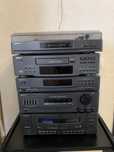 Винтажный 1992 Sony LBT-D107 компактный стерео AM/FM/двойной кассеты