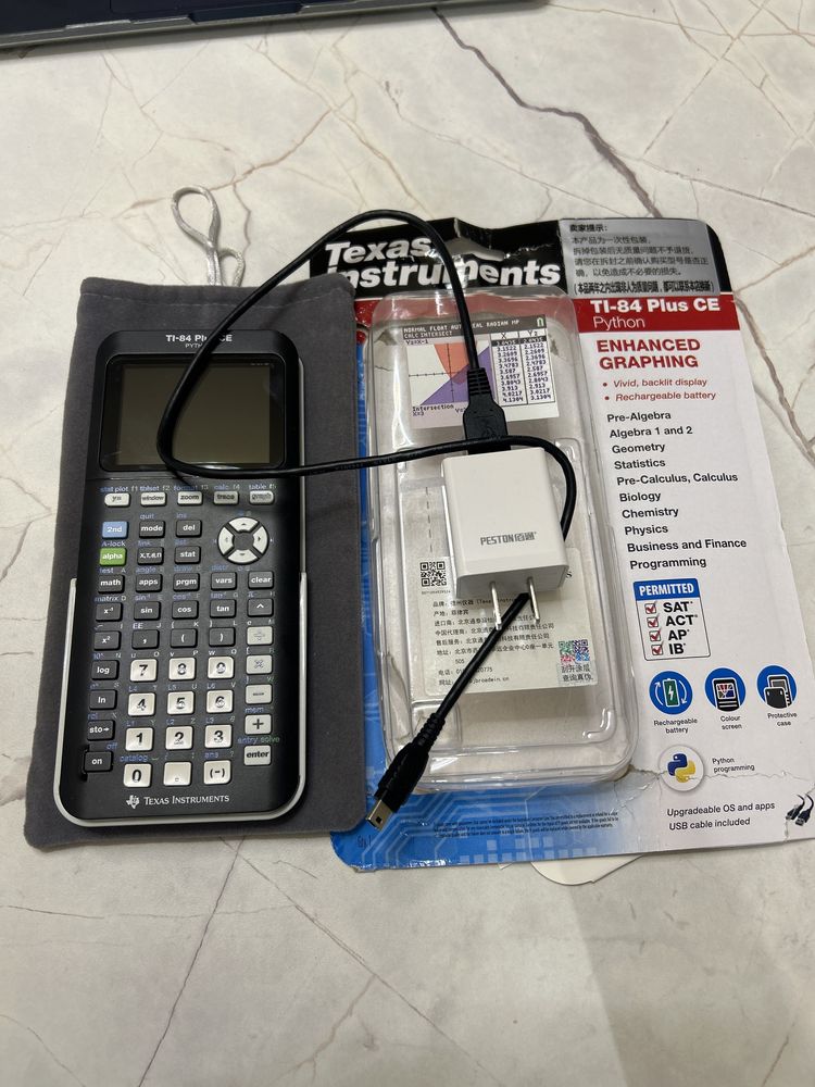 Графический калькулятор TI-84 Plus CE Python