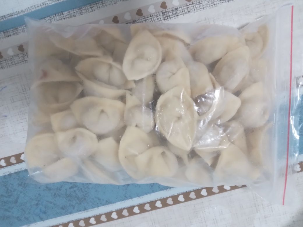 Домашние пельмени ручной лепки