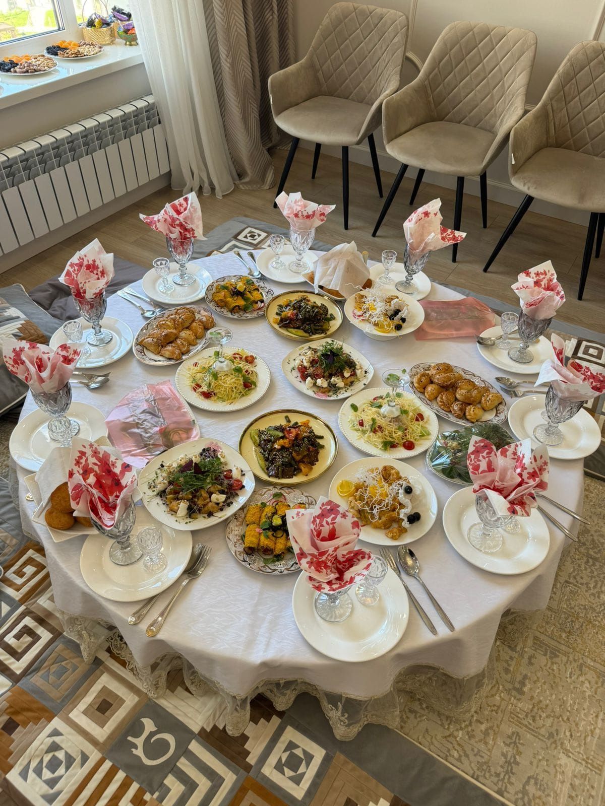 Скатерти круглые, прямоуг 4м,5м,6м