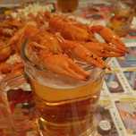 Раки морские живые, вареные