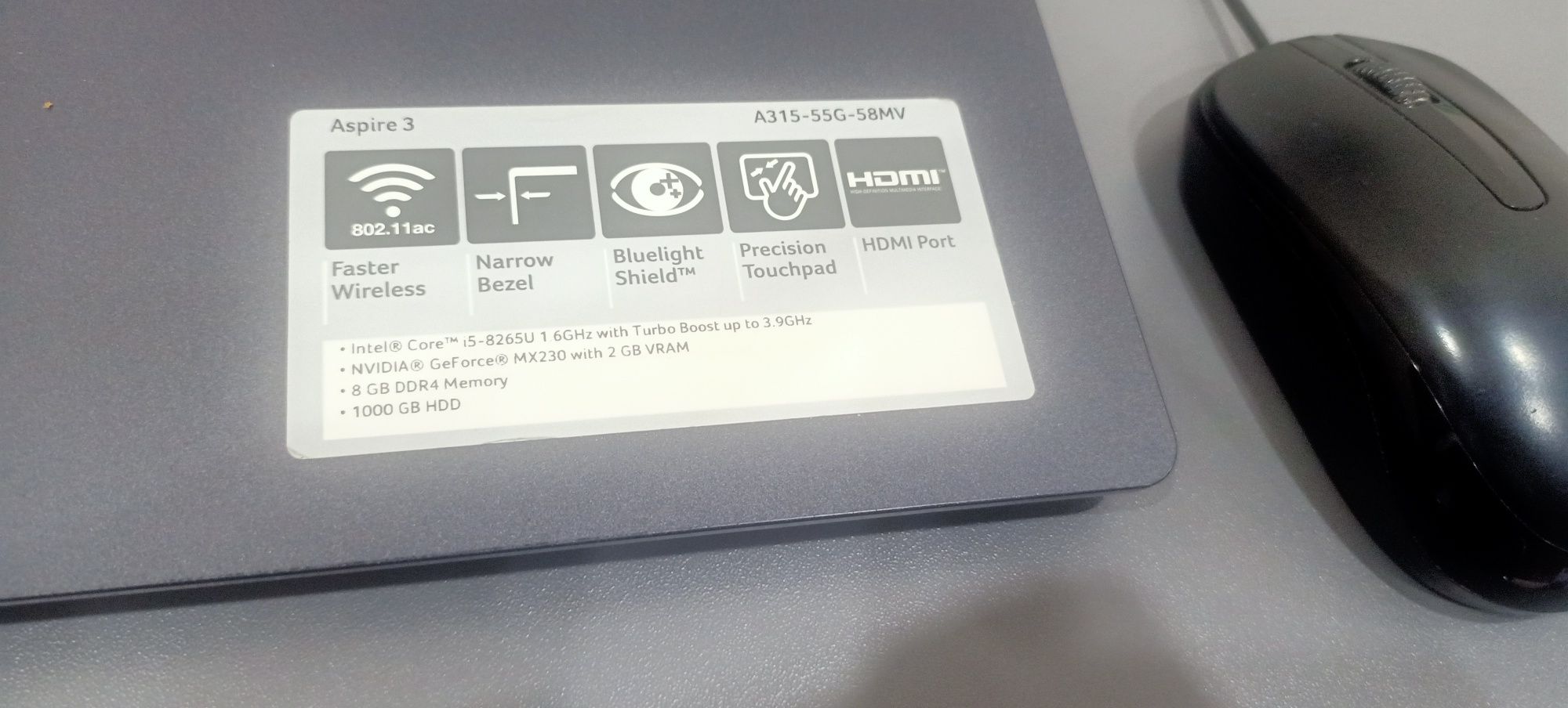 I5 8265u mx230 256ssd
