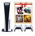 Продам Play Station 5 1 Tb с играми новый практически коробка все есть