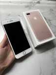 Айфон 7+ плюс розовый