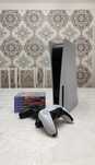 Playstation 5 PS5 (дискімен)  2 геймпад, 8 ойын GTA 5 MK11 MARVEL LAST