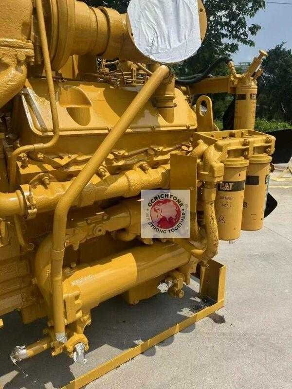 Дизельный двигатель ДВС Cat 3408