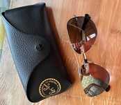 ОБМЕН - очки Ray Ban и Armani оригинал как новые