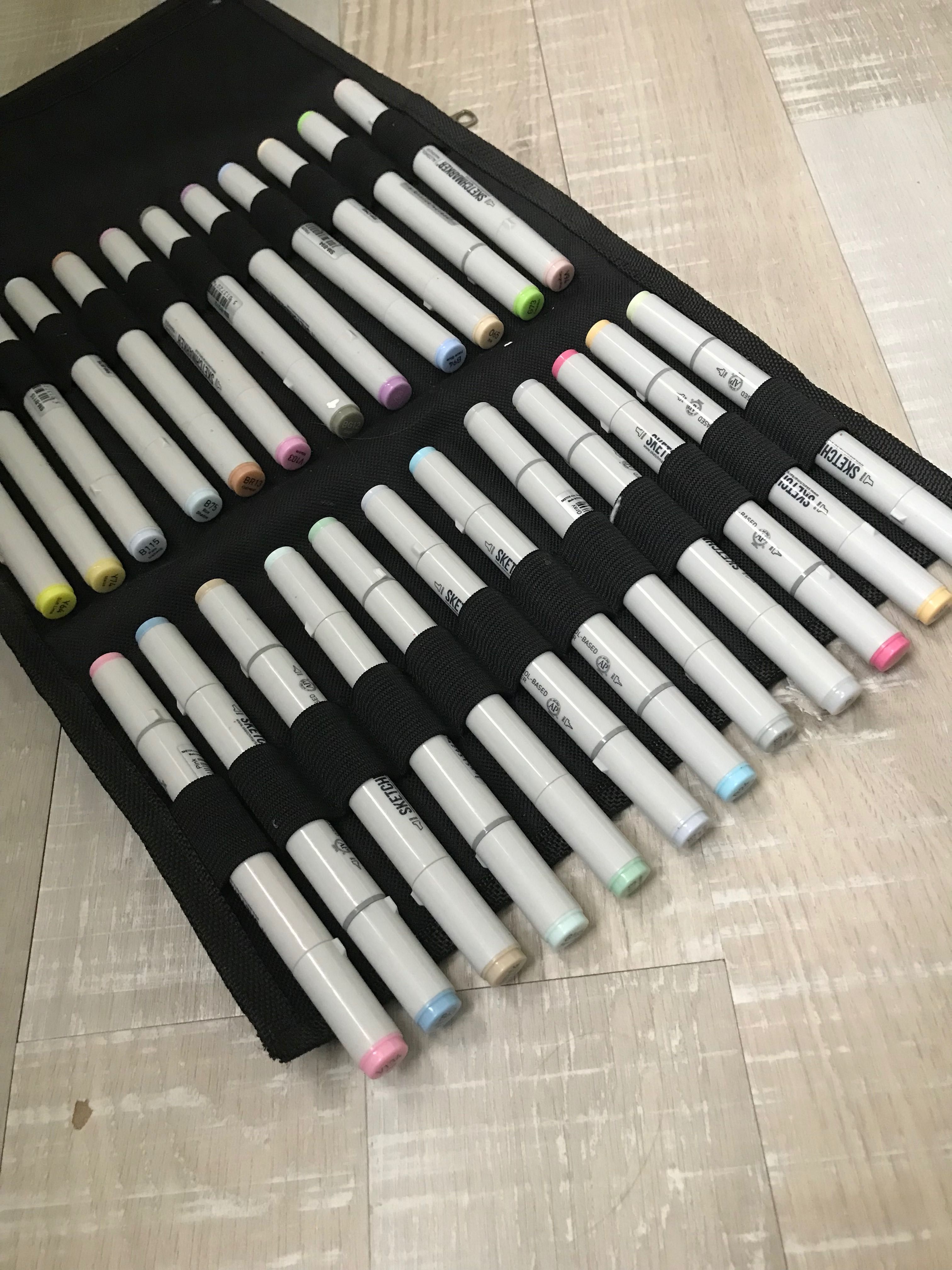 Маркеры SKETCH MARKER оригинал набор в чехле, 24 шт